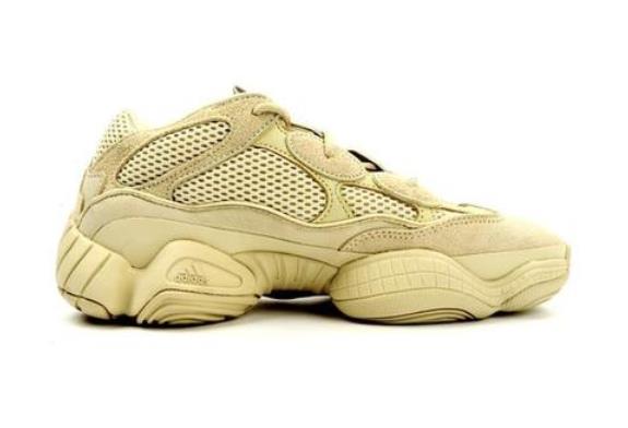 Adidas Yeezy500 Moon Yellow 沙漠黄